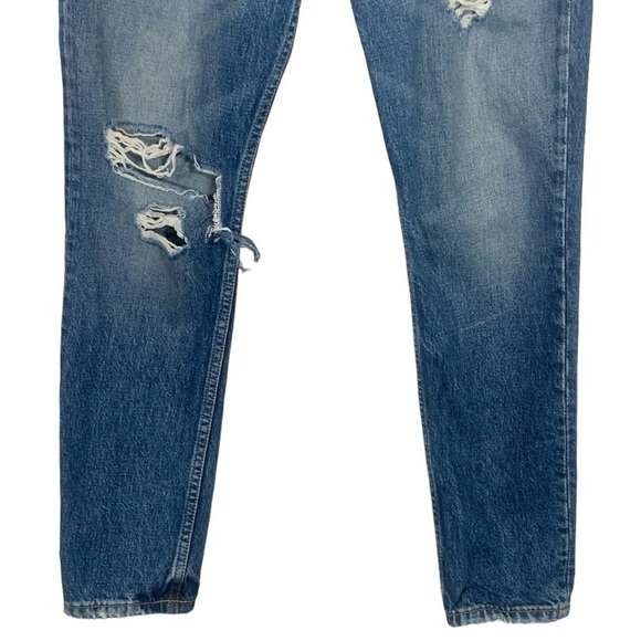 Boyish Billy High Waist Distressed Jeans Size 28 - Picture 5 of 12